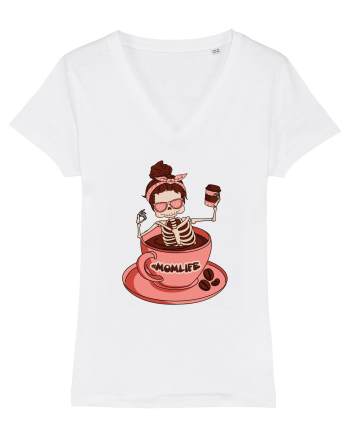 pentru mame moderne - Momlife in a sea of caffeine White