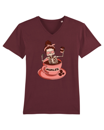 pentru mame moderne - Momlife in a sea of caffeine Burgundy