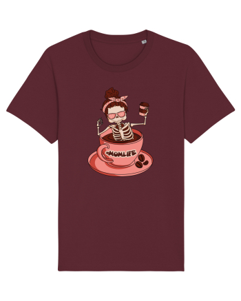 pentru mame moderne - Momlife in a sea of caffeine Burgundy