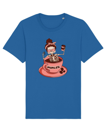 pentru mame moderne - Momlife in a sea of caffeine Royal Blue