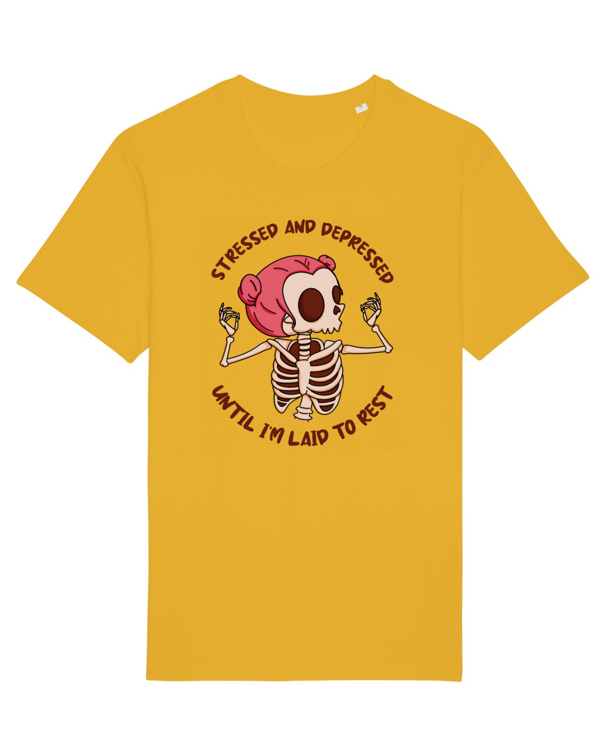 Tricou mânecă scurtă Unisex Rocker Spectra Yellow