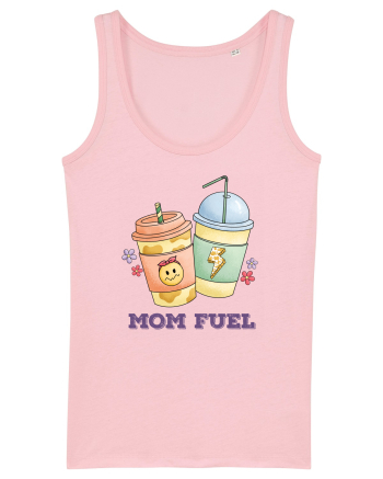 pentru mamele iubitoare de cafea - Coffee - mom fuel Cotton Pink