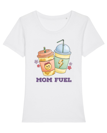 pentru mamele iubitoare de cafea - Coffee - mom fuel White