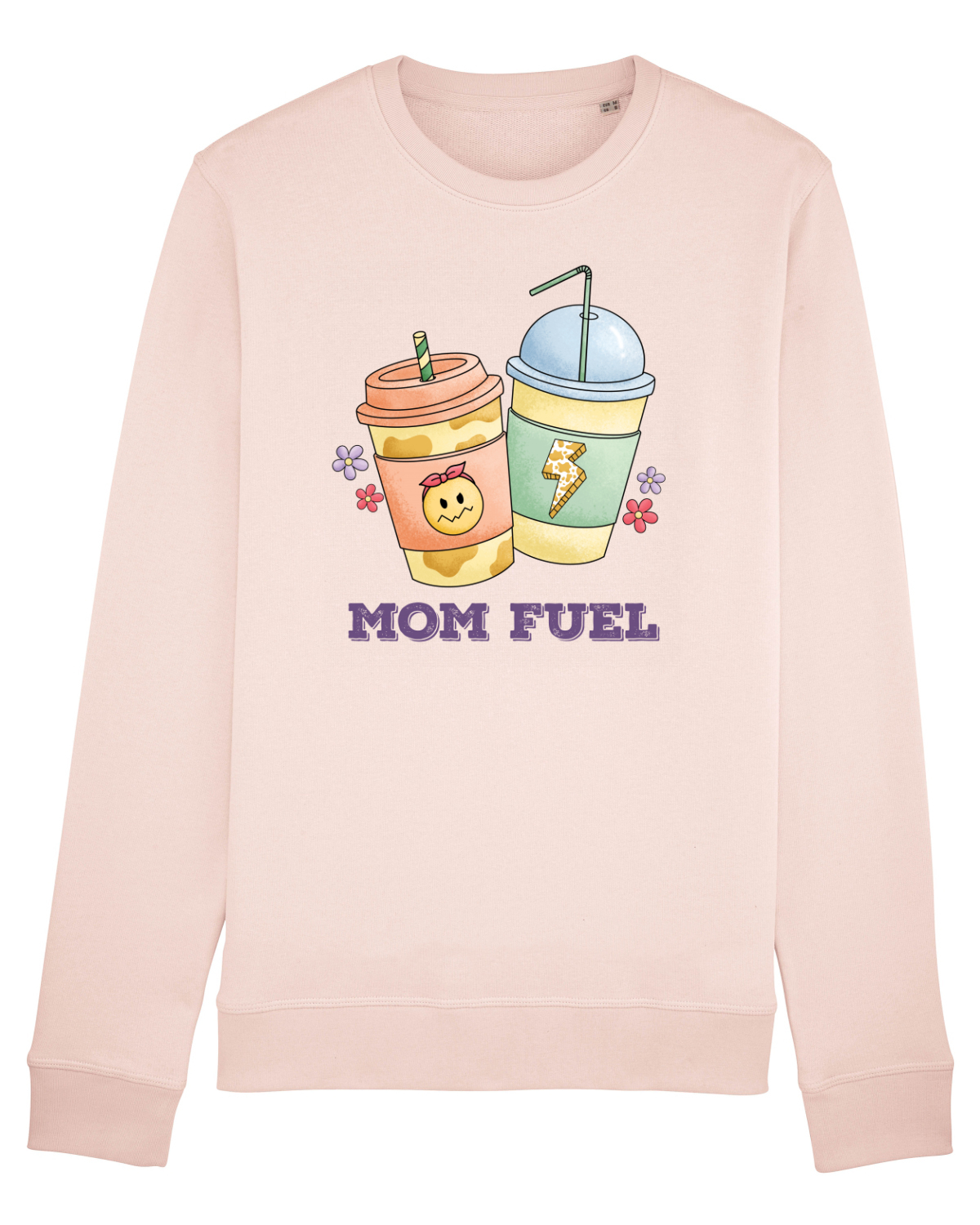 Bluză mânecă lungă Unisex Rise Candy Pink