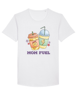 pentru mamele iubitoare de cafea - Coffee - mom fuel Tricou mânecă scurtă guler larg Bărbat Skater