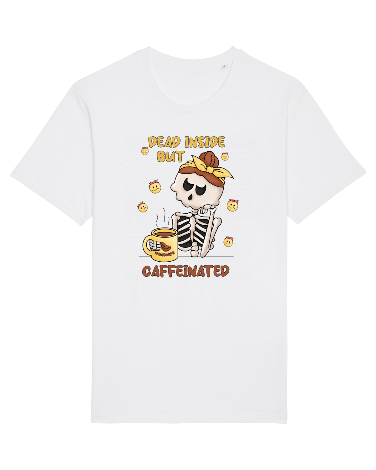 Tricou mânecă scurtă Unisex Rocker White