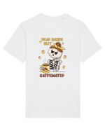 pentru mamele iubitoare de cafea - Dead inside but caffeinated Tricou mânecă scurtă Unisex Rocker