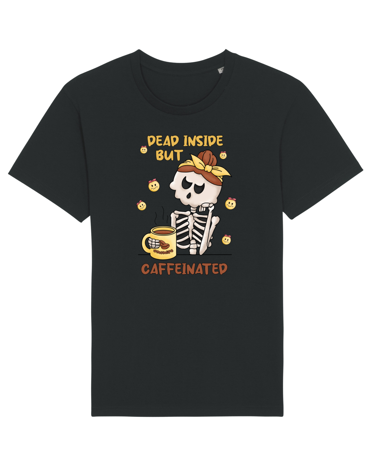 Tricou mânecă scurtă Unisex Rocker Black