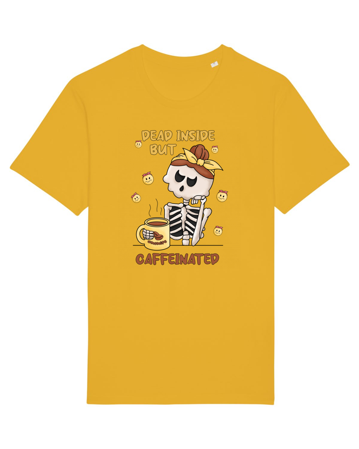 Tricou mânecă scurtă Unisex Rocker Spectra Yellow