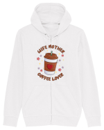 pentru mamele iubitoare de cafea - Wife mother coffee lover Hanorac cu fermoar Unisex Connector