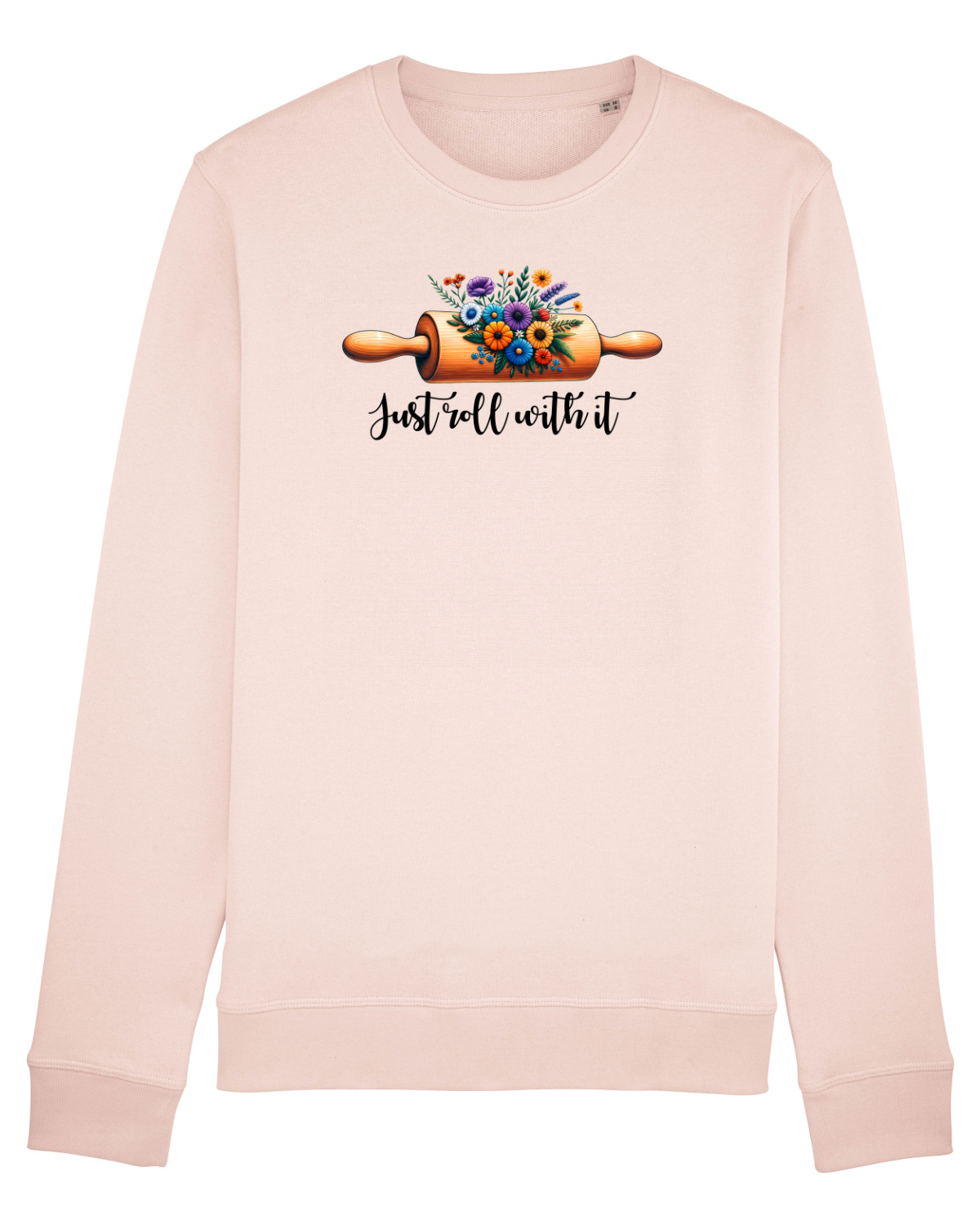 Bluză mânecă lungă Unisex Rise Candy Pink