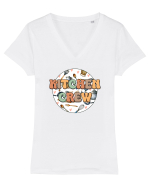 pentru pasiune culinară - Kitchen crew Tricou mânecă scurtă guler V Damă Evoker