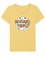 pentru pasiune culinară - Kitchen crew Tricou mânecă scurtă guler larg fitted Damă Expresser