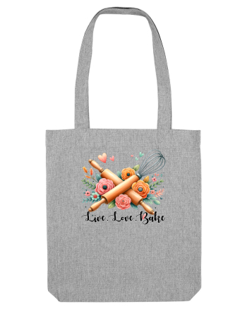pentru pasiune culinară - Live love bake Heather Grey