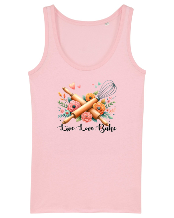pentru pasiune culinară - Live love bake Cotton Pink