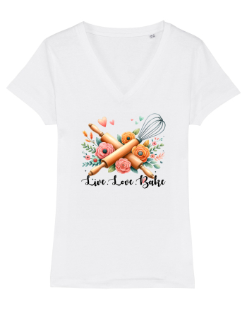 pentru pasiune culinară - Live love bake White