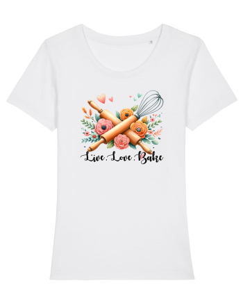 pentru pasiune culinară - Live love bake White