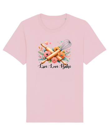 pentru pasiune culinară - Live love bake Cotton Pink