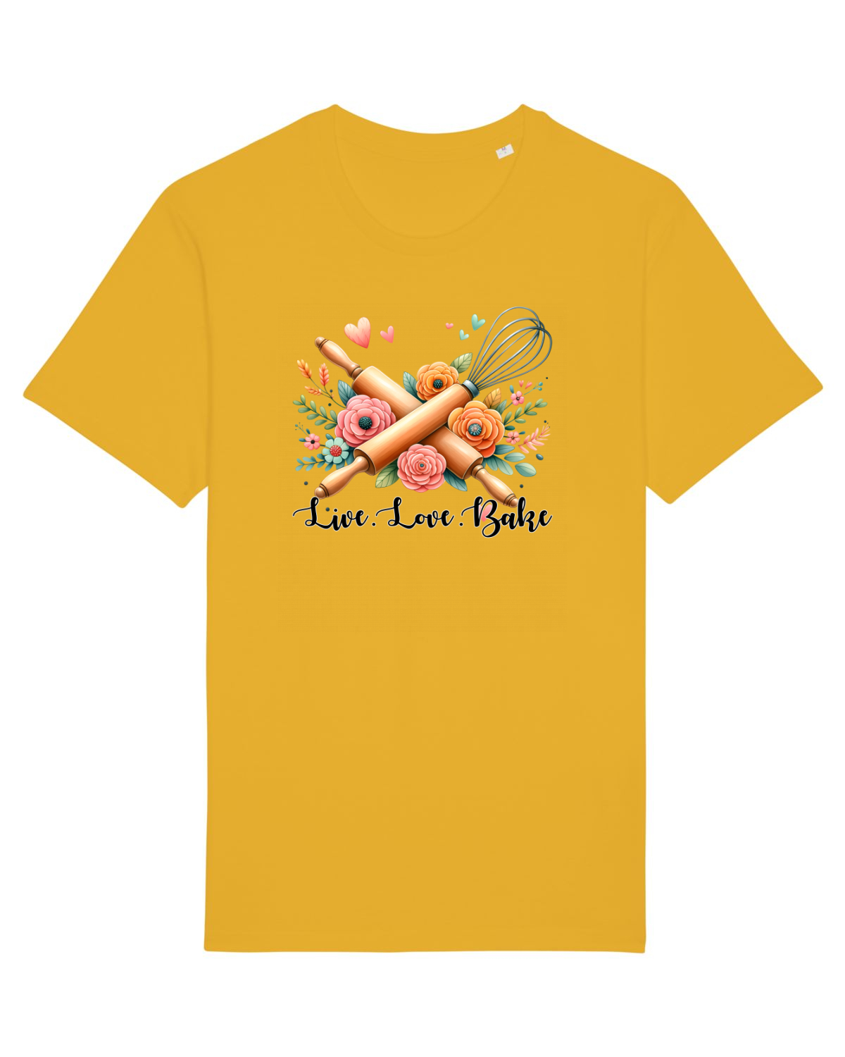 Tricou mânecă scurtă Unisex Rocker Spectra Yellow