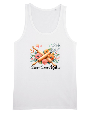 pentru pasiune culinară - Live love bake White