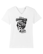 Moda rebelă pt mame moderne - Chaos coordinator Tricou mânecă scurtă guler V Bărbat Presenter