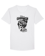 Moda rebelă pt mame moderne - Chaos coordinator Tricou mânecă scurtă guler larg Bărbat Skater