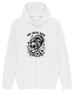 Moda rebelă pt mame moderne - Hot mess mom Hanorac cu fermoar Unisex Connector