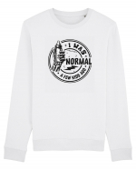 Moda rebelă pt mame moderne - I was normal a few kids ago Bluză mânecă lungă Unisex Rise