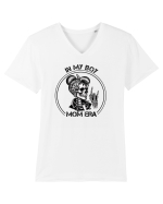 Moda rebelă pt mame moderne - In my boy mom era Tricou mânecă scurtă guler V Bărbat Presenter