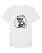 Moda rebelă pt mame moderne - In my boy mom era Tricou mânecă scurtă guler larg Bărbat Skater
