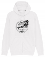 Moda rebelă pt mame moderne - Just another manic mom day Hanorac cu fermoar Unisex Connector