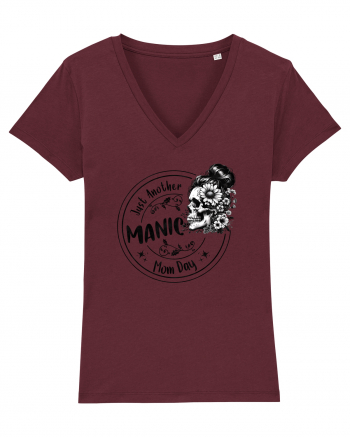 Moda rebelă pt mame moderne - Just another manic mom day Burgundy