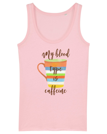 Iubesc cafeaua în sange Cotton Pink