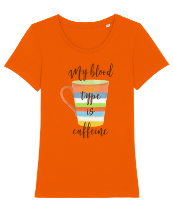 Iubesc cafeaua în sange Bright Orange