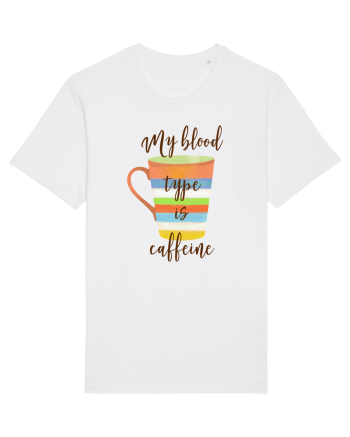 Iubesc cafeaua în sange White