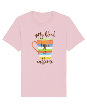 Iubesc cafeaua în sange Cotton Pink