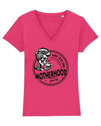 Moda rebelă pt mame moderne - Mind your own motherhood Raspberry