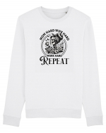 Moda rebelă pt mame moderne - Mom hard wife hard work hard repeat Bluză mânecă lungă Unisex Rise