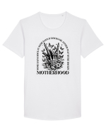Moda rebelă pt mame moderne - Rockin motherhood Tricou mânecă scurtă guler larg Bărbat Skater