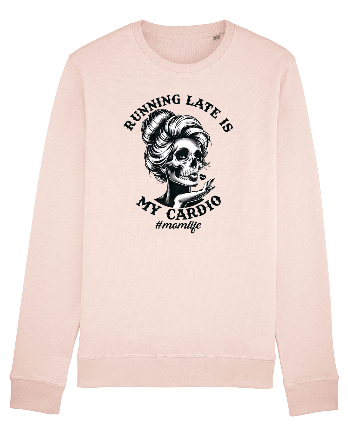 Bluză mânecă lungă Unisex Rise Candy Pink