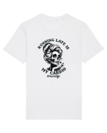 Moda rebelă pt mame moderne - Running late is my cardio Tricou mânecă scurtă Unisex Rocker