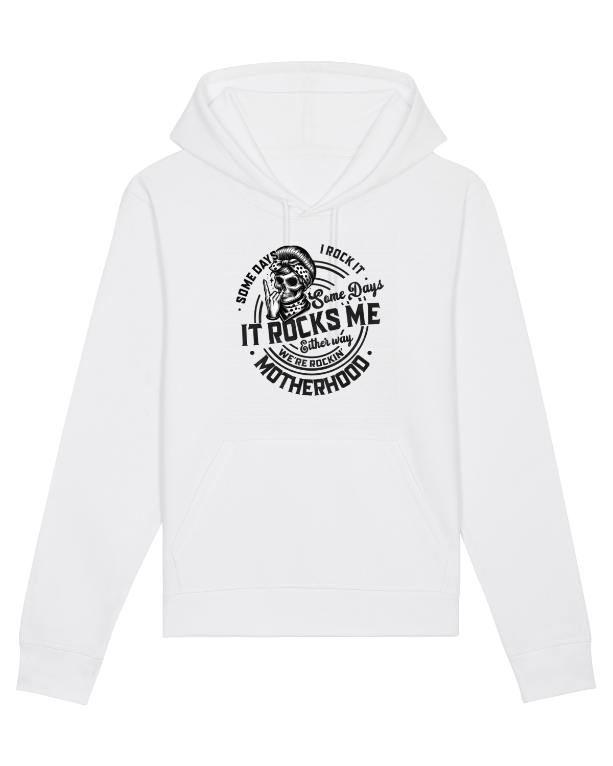 Hanorac Unisex Drummer White