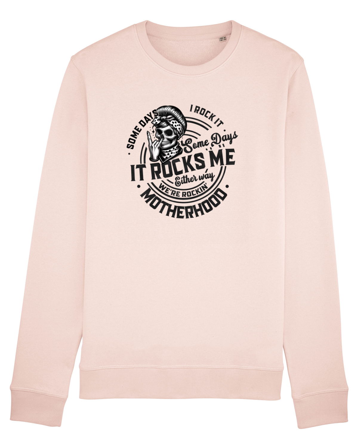 Bluză mânecă lungă Unisex Rise Candy Pink