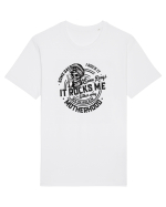 Moda rebelă pt mame moderne - Some days I rock it some days it rocks me Tricou mânecă scurtă Unisex Rocker
