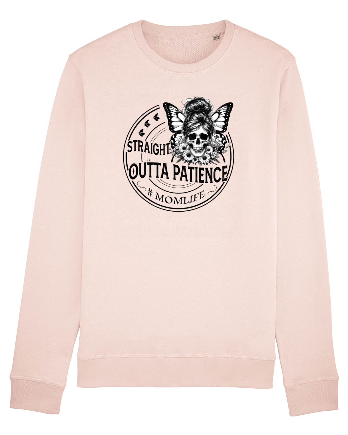 Bluză mânecă lungă Unisex Rise Candy Pink