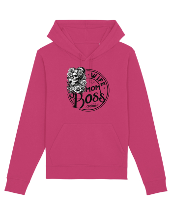 Moda rebelă pt mame moderne - Wife mom boss Raspberry