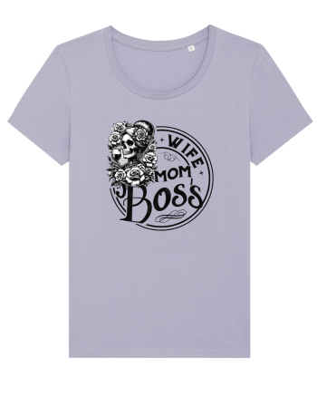 Moda rebelă pt mame moderne - Wife mom boss Lavender