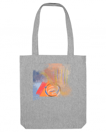 Abstract Design Heather Grey