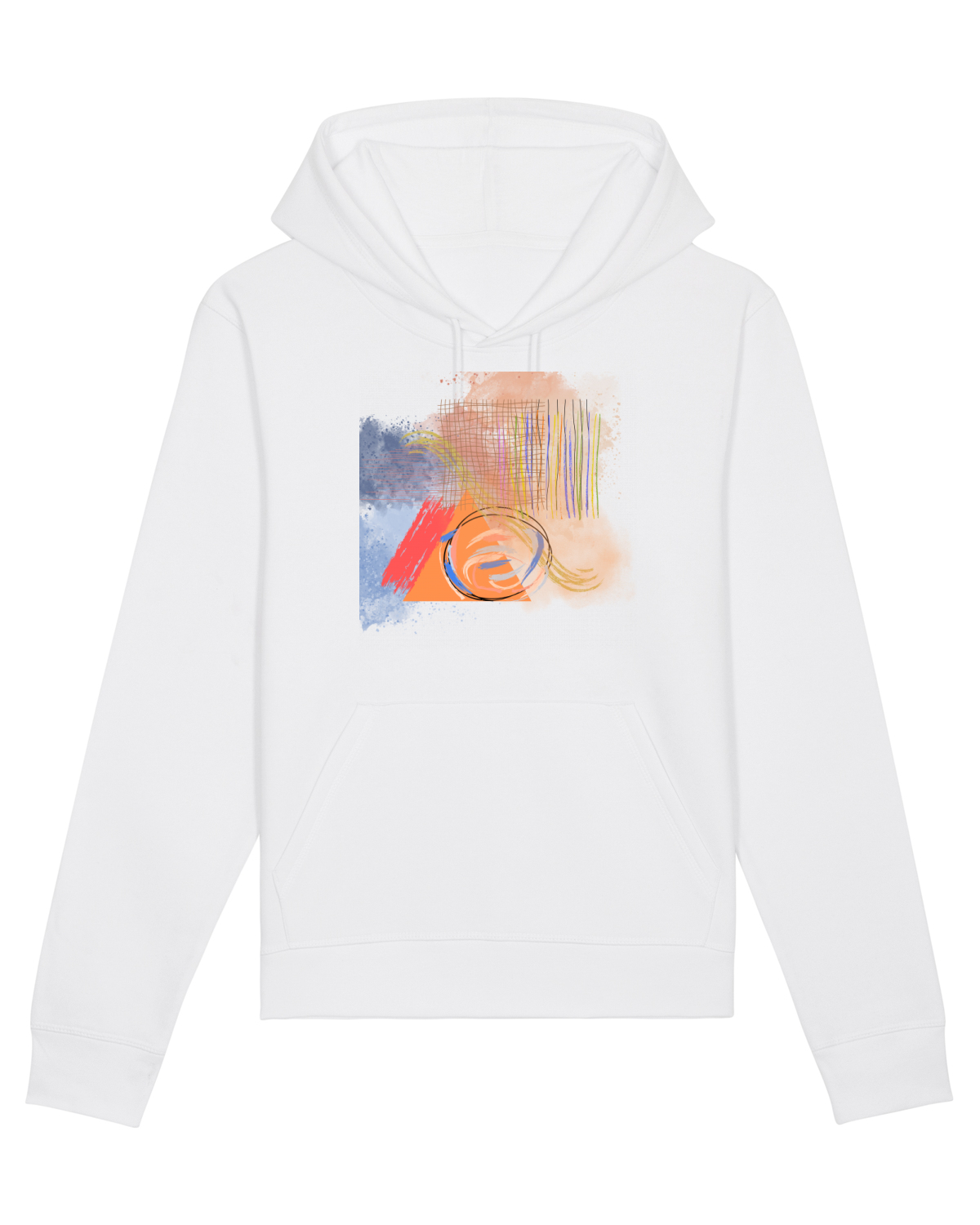 Hanorac Unisex Drummer White