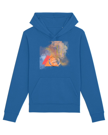 Abstract Design Royal Blue